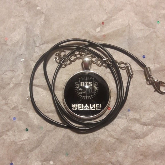 Jewelry - Kpop BTS Silver Pendant Necklace